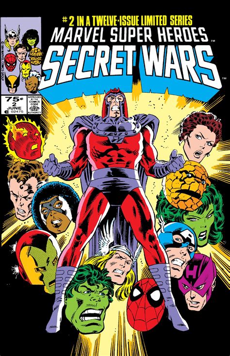 Marvel Super Heroes Secret Wars Vol 1 2 Marvel Comics Database