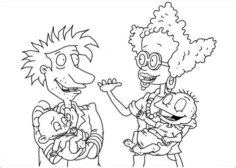Dil Free Printable Rugrats All Grown Up Coloring Pages Rugrats All