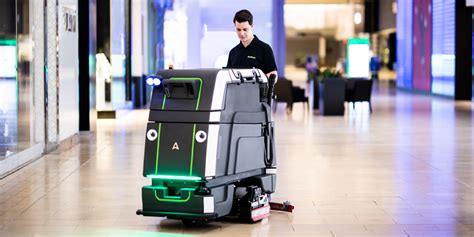 Neo Robot Floor Cleaner Industrial Scrubber Machine Avidbots