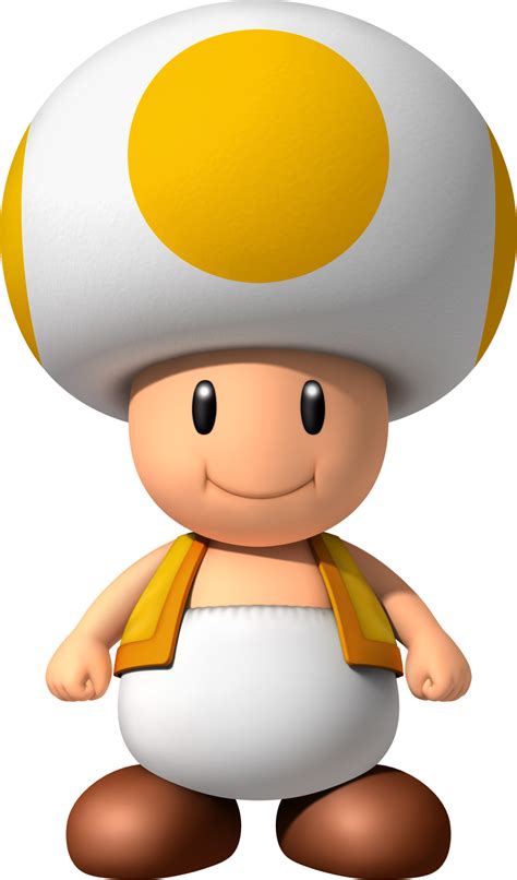 Filensmbw Yellow Toad Artworkpng Super Mario Wiki The Mario