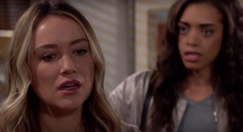 The Bold And The Beautiful Recap Flo Admits Zoes Father Made A Switch