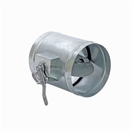 Galvanized Steel Gi Duct Dampers For Volume Control Shape Rounded
