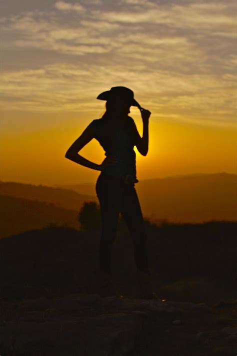 Sunset Cowgirl Photograph By Justin Hoogeveen