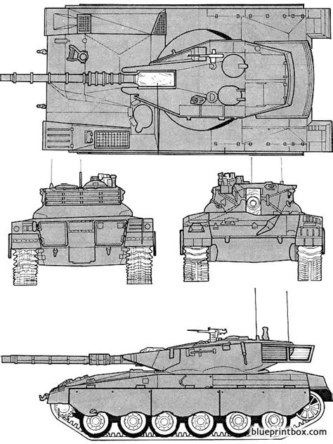 Merkava Tank Layout