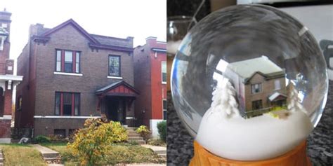 Make A Custom Snow Globe Using Photos Of Your House