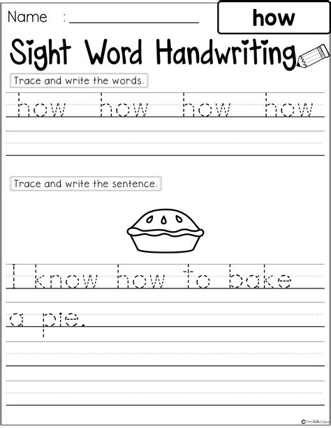 There Are 6 Pages Of Sight Word Primer Worksheet In This Packet