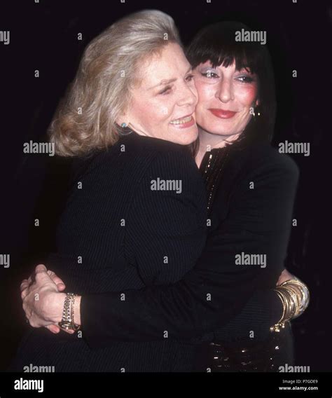 Lauren Bacall Und Anjelica Huston 1992 Foto Von John Barrett Photolink Mediapunch
