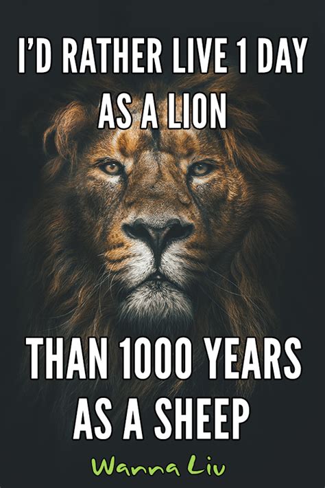 Https://tommynaija.com/quote/1 Day As A Lion Quote