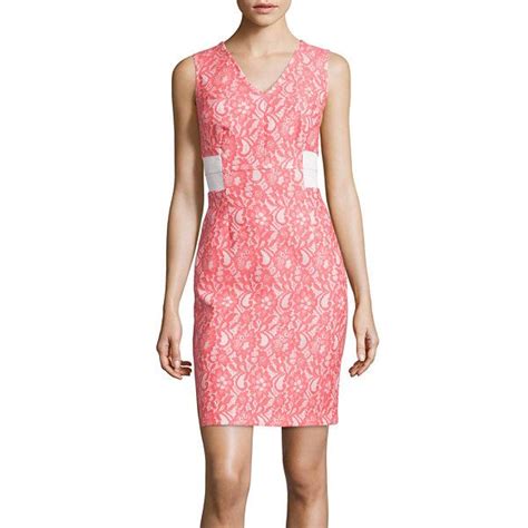 Shaq finally balances the scales of the universe by launching a big and tall clothing line. Worthington® Sleeveless Lace Sheath Dress - JCPenney ...
