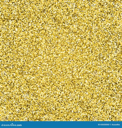 Gold Glitter Sparkling Pattern Decorative Seamless Background Shiny