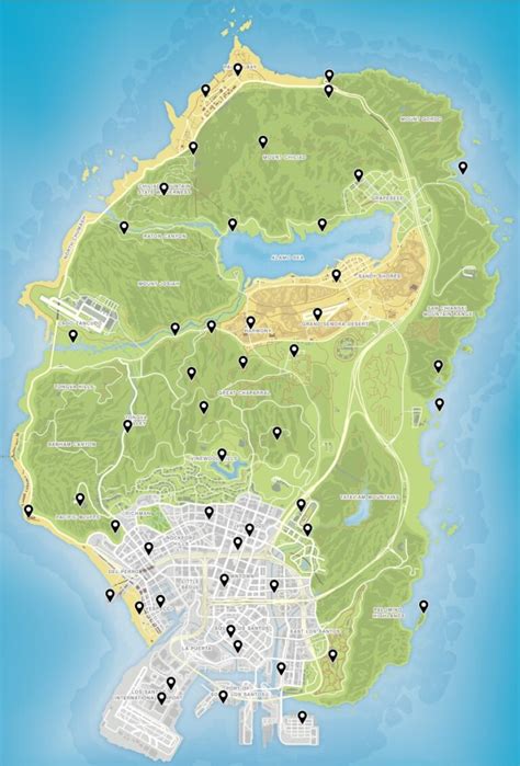 All 50 Scrap Letter Locations In Gta 5 Map And Guide 🌇 Gta Xtreme