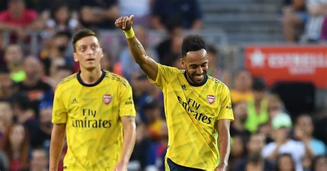 Arsenal Power Rankings Pierre Emerick Aubameyang Tops The Charts But