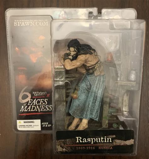 Mcfarlanes Monsters Iii 6 Faces Of Madness Rasputin Figure 2004 New