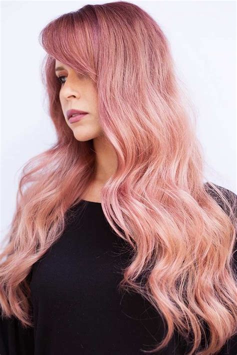 Hair Color 2017 2018 Rose Gold Hair Color Will Definite Flickr