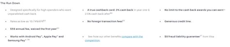 Maybe you would like to learn more about one of these? Alliant Cashback Visa Signature Credit Card Review - 2.5% (Annual Fee Increased To $99) - Doctor ...