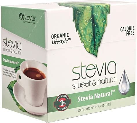 Stevia International Natural Stevia Powder 100 Ct