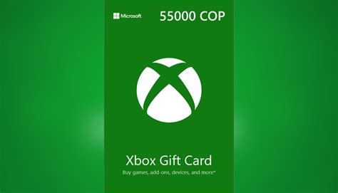 Buy Xbox Live T Card 55000 Cop Colombia At The Best Price