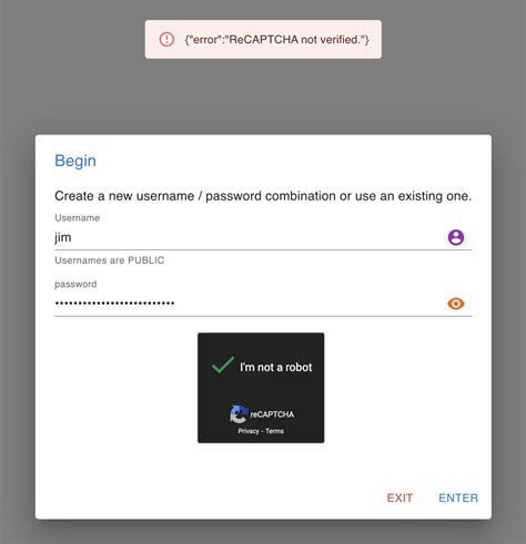 Reset Recaptcha On Password Error · Issue 32 · Free2zzuu · Github