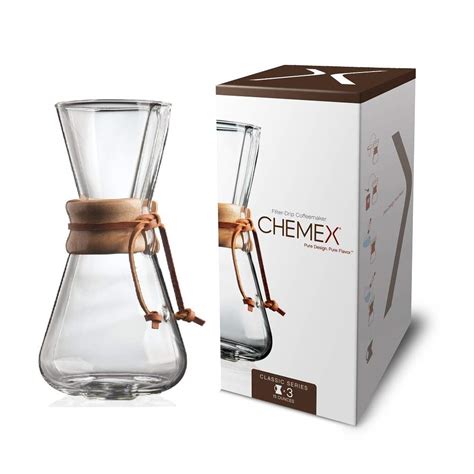 chemex coffee maker glass kettle water classic cup tea handblown ounce coffeemaker cm series exclusive packaging brew besten 1c pa