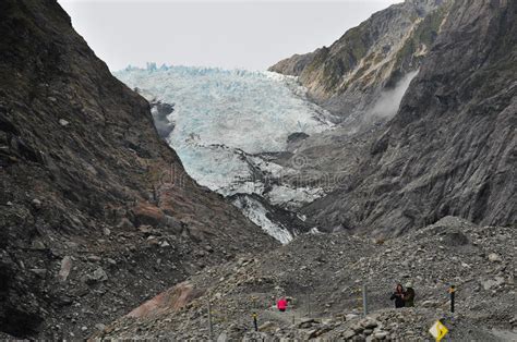 Franz Josef Glacier New Zealand Editorial Stock Photo Image Of Blue
