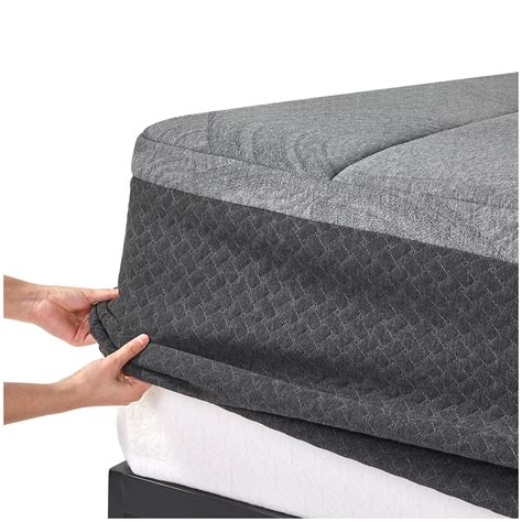 Slumber search is supported by readers. Blackstone Charcoal Memory Foam Queen Mattress Topper ...