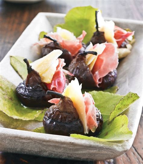 Grilled Figs With Dry Jack And Prosciutto Williams Sonoma Taste