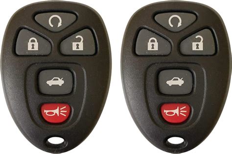 Single New 5 Button Remote Start Keyless Entry Key Fob Clicker Control