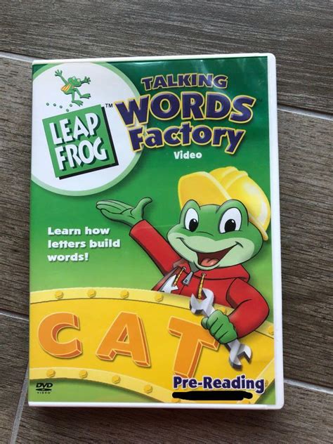 Leapfrog Talking Words Factory Dvd Hobbies And Toys Music And Media Cds And Dvds On Carousell