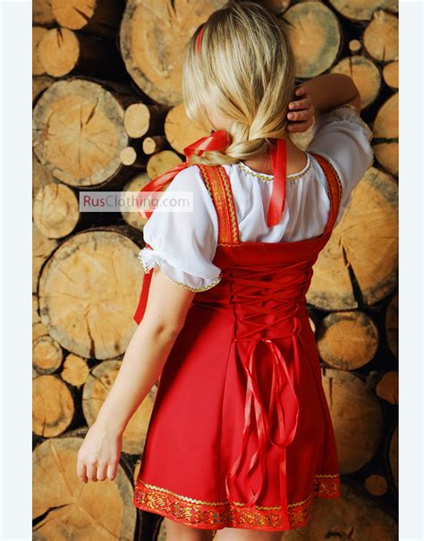 Russian Fancy Dress Kalinka Dance Traditional Wear