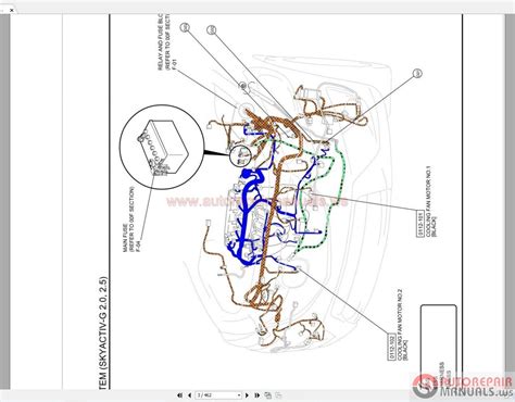Wire repair diagrams can become quite complex. Mazda CX-5 2016 4WD 2.2 Wiring Diagram | Auto Repair Manual Forum - Heavy Equipment Forums ...