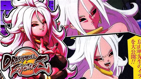 Dragon Ball Fighterz News Majin Android 21 Confirmed New Playable Character Reveal Hd Scans