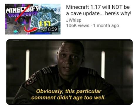 • • • minecraft caves and cliffs memes (youtube.com). 36 Memes from Minecraft's Surprise Caves & Cliffs Update - Funny Gallery | eBaum's World