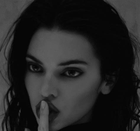 Kendall Jenner Goes Viral In Gothic Black And White Photos