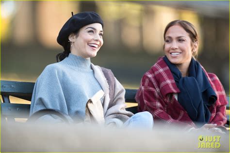 full sized photo of jennifer lopez vanessa hudgens film second act together 02 vanessa hudgens