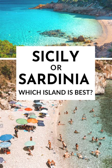 Sardinia Vs Sicily Which Island Should You Visit I Heart Italy