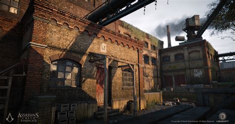 Artstation Assassins Creed Syndicate Industrial Buildings