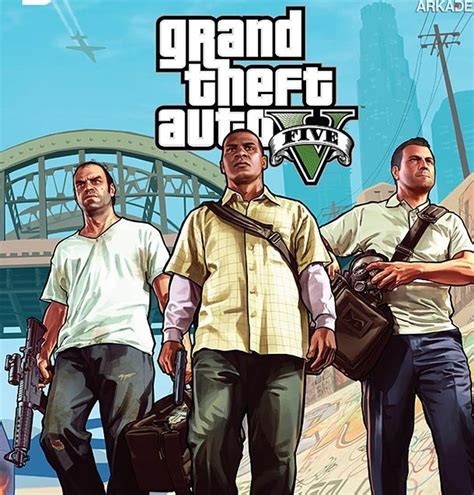 Portada Grand Theft Auto V 1 Arkade Arkade