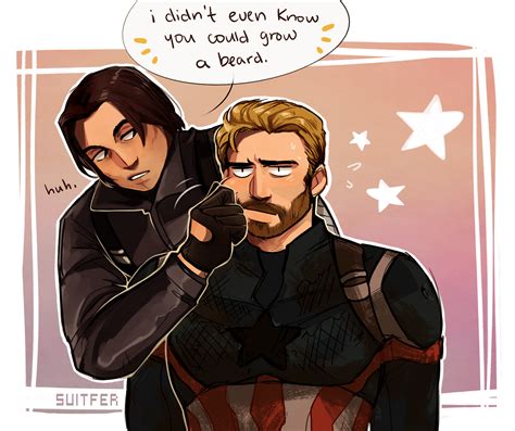 Team Cap Reacting To Steves New Look For Infinity War ミ Marvel