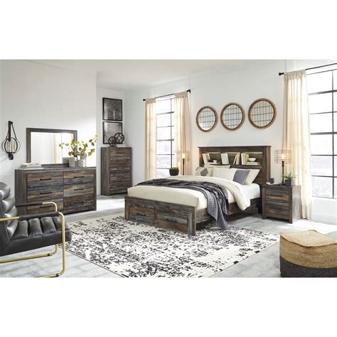 Ashley Signature Design Drystan Queen Bedroom Group Rooms And Rest