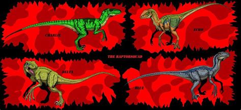 Jurassic World Raptor Squad By 3383383563 On Deviantart