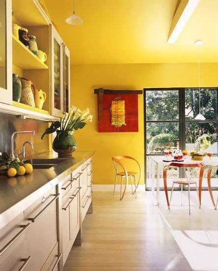 Yellow Kitchen Kitchen Decor Yellow Walls Kitchen Color Yellow Yellow