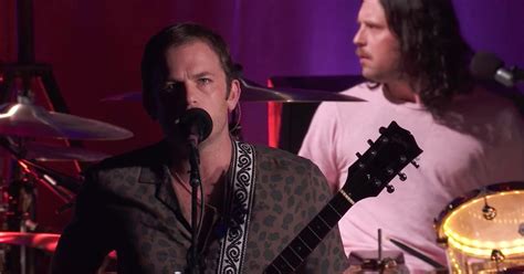 See Kings Of Leon Perform Arena Sized Reverend On Kimmel Rolling