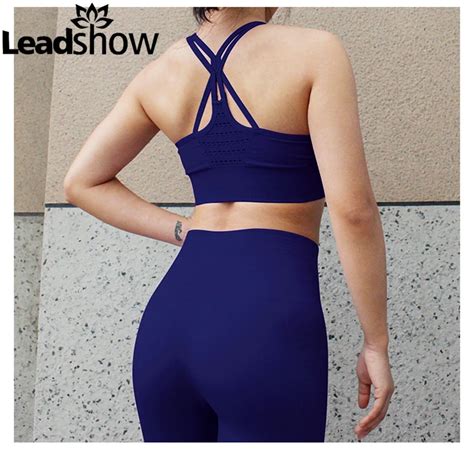 Outfit Yoga Wholesale Compression Women Sexy Nude Ladies Sports Bra Pant And Set Sport Pants