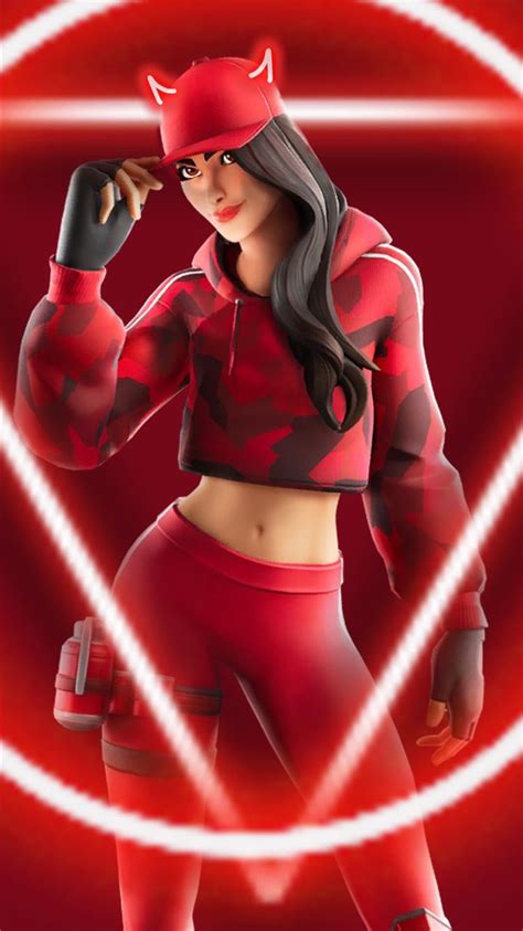 Red Nosed Raider Fortnite Iphone Wallpapers Free Download