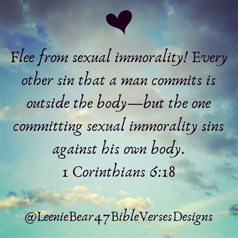Flee From Sexual Immorality By 𝓐𝓲𝓵𝓮𝓮𝓷 𝓓𝓮𝓵𝓰𝓪𝓭𝓸 Medium