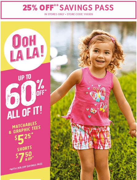 The Childrens Place Canada Offers Save An Extra 25 Off Anything 5