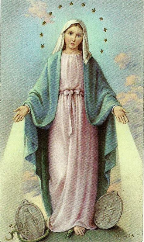 Virgen De La Medalla Milagrosa La Madonna Pinterest