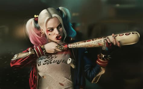 Harley Quinn Bra Wallpaper K