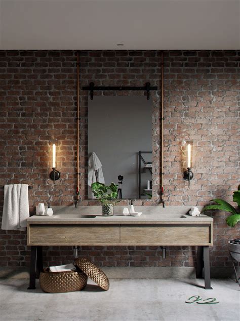 Top Industrial Bathroom Decor Best Home Design