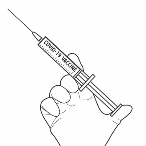 But what you see is a long line wrapping around the corner of the building and a bottleneck at the entrance as people search their pockets and purses for a small piece of paper. Covid 19 Vaccine. - Download Free Vectors, Clipart ...